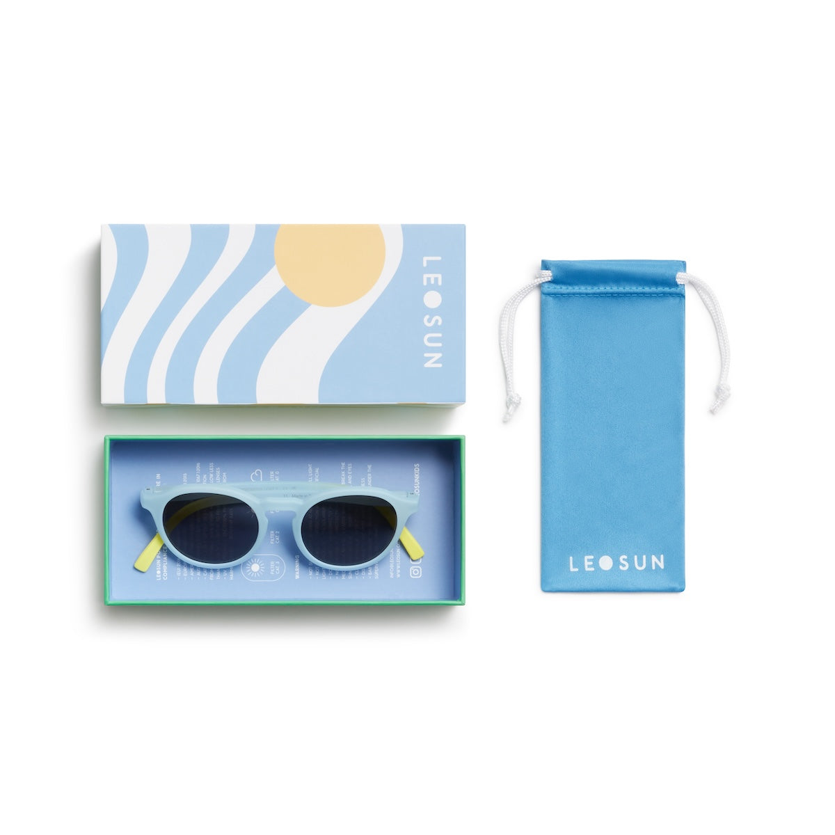 Kids Sunglasses 5+ years - Easton | Blue Fade