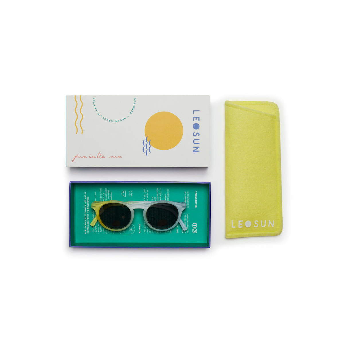Kids Sunglasses 3+ years - Casey | Colour Fade